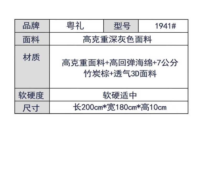 YL1941065床垫